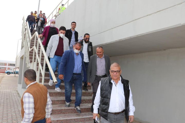 مسئولو الإسكان يتفقدون مشروعات تطوير منظومة الصرف الصحى بمدينة السادات قام الدكتور أسامة حمدى، مستشار 21411