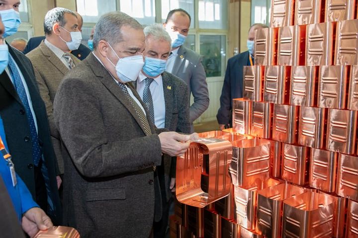 وزارة الدولة للإنتاج الحربي: في إطار متابعة سير الأعمال ومستجدات المشروعات المنفذة بالشركات 35486