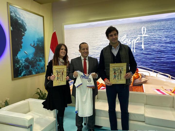- في ثاني أيام المعرض الدولي للسياحة والسفر الفيتور Fitur : رئيس الإدارة المركزية للسياحة الخارجية بالهيئة 51116