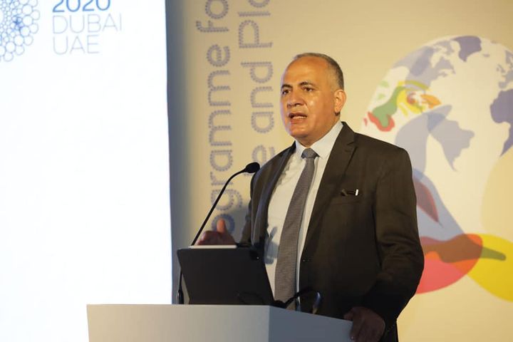 وزارة الموارد المائية والري: - الدكتور عبد العاطى يصل إلى دبى للمشاركة في مؤتمر الترابط بين 55057