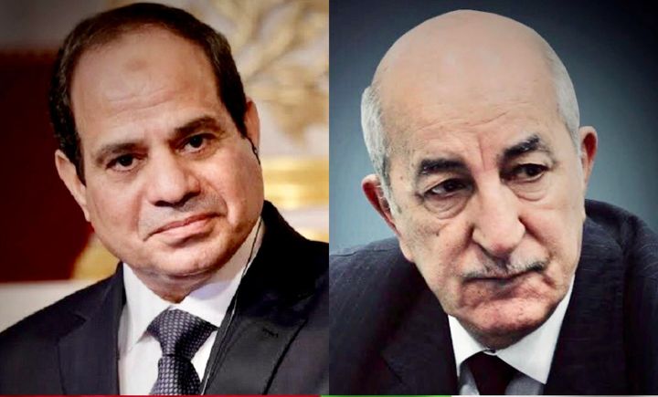 يستقبل السيد الرئيس عبد الفتاح السيسي بعد ظهر اليوم بمطار القاهرة أخيه الرئيس الجزائرى عبد المجيد تبون، الذي 64547 1