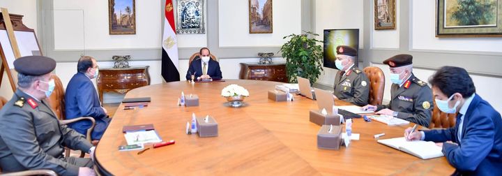 “السيد الرئيس عبد الفتاح السيسي يتابع جهود ادارة واعادة تدوير المخلفات الصناعية للحفاظ على البيئة وصحة 67474