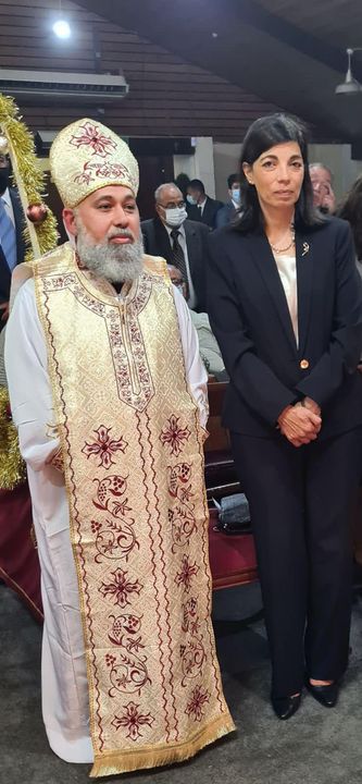 مشاركة سفيرة مصر لدى نيوزيلندا في قداس عيد الميلاد المجيد شاركت السفيرة دينا الصيحي، سفيرة مصر لدى 77254
