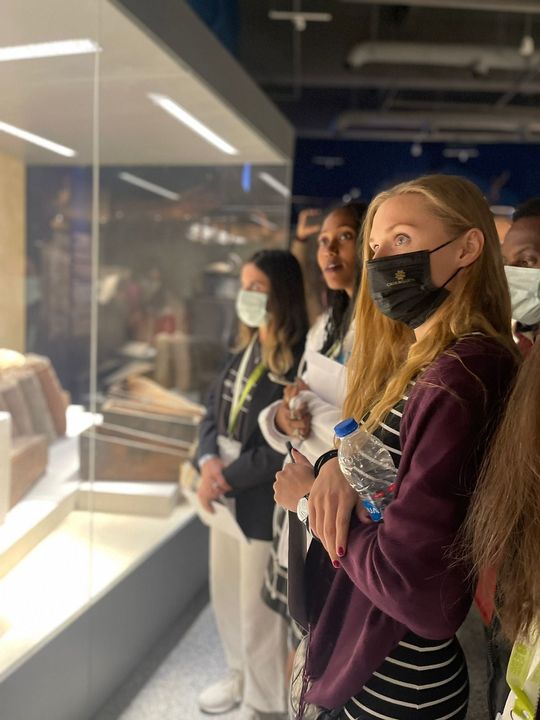 زيارة الشباب لمتحف شرم الشيخ Youth visit to Sharm El-Sheikh Museum World Youth ForumPhotos from ‎Ministry of Tourism and Antiquities وزارة السياحة 92139