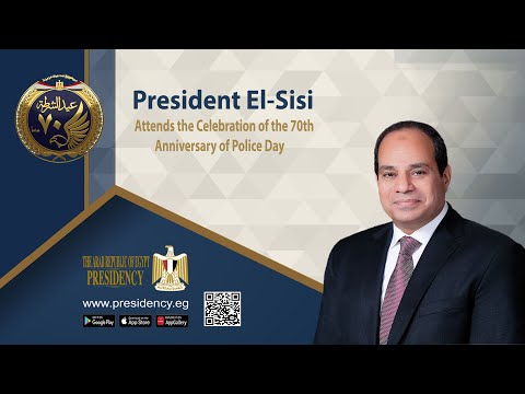 President El-Sisi Attends the Celebration of the 70th Anniversary of Police Day hqdefau 155