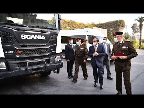 السيد الرئيس يتفقد عدد من المركبات متعددة الاستخدام ويتابع جهود الحفاظ على البيئة وعدد من المشروعات hqdefaul 21