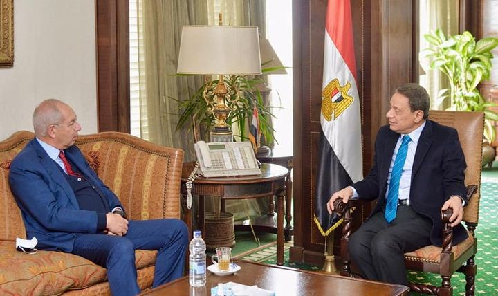 المجلس الأعلى لتنظيم الإعلام: خلال لقاء رئيس الأعلى للإعلام ورئيس الهيئة العامة لاقتصادية 15630