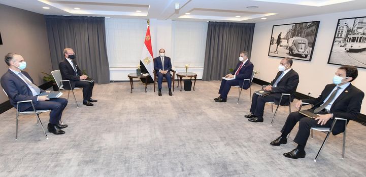 السيد الرئيس عبد الفتاح السيسي يتابع مع الشركات البلجيكية التعاون في مجال الصناعات الدفاعية استقبل السيد 16624