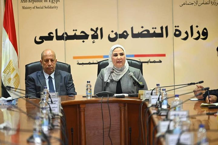 وزارة التضامن الاجتماعي: القباج تشهد توقيع بروتوكول تعاون بين التضامن الاجتماعي والجمعية 17064