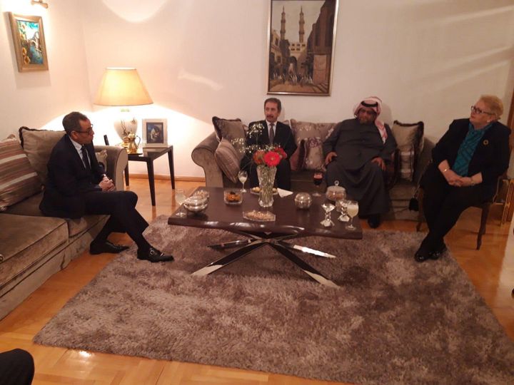 السفير المصري في البوسنة والهرسك يستضيف لقاء بين وزيرة الخارجية البوسنية والسفراء العرب قام السفير 47348