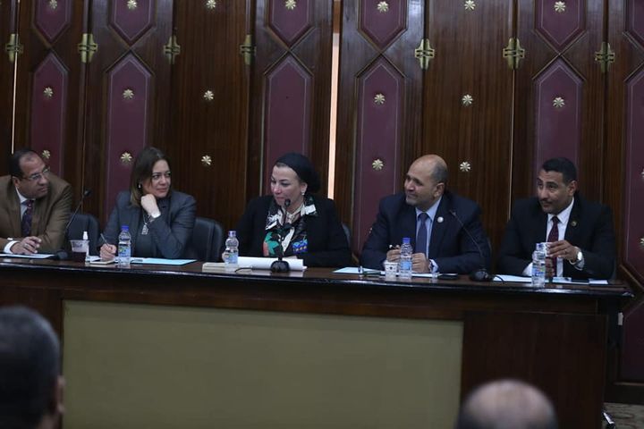 خلال لقائها بأعضاء لجنه البيئة والطاقة بمجلس النواب: وزيرة البيئة : مؤتمر المناخ فرصة هامة لمصر لتنفيذ 49562