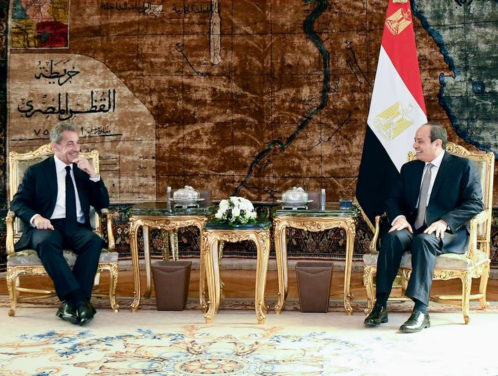 السيد الرئيس عبد الفتاح السيسي يستقبل السيد نيكولا ساركوزي، رئيس الجمهورية الفرنسية الأسبق 54714
