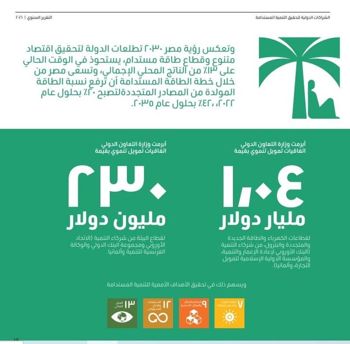 وزارة التعاون الدولي: 2 فبراير 2022 وزارة التعاون الدولي تعلن تفاصيل اتفاقيات التمويل التنموي 90713