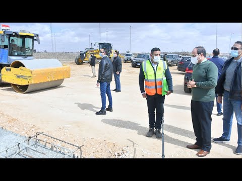 الرئيس عبد الفتاح السيسي يتفقد عدد من مشروعات تطوير القاهرة الكبرى hqdefau 181