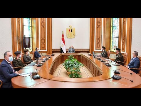 الرئيس يتابع الموقف التنفيذي لعدد من مشروعات الهيئة الهندسية على مستوى الجمهورية hqdefault 9