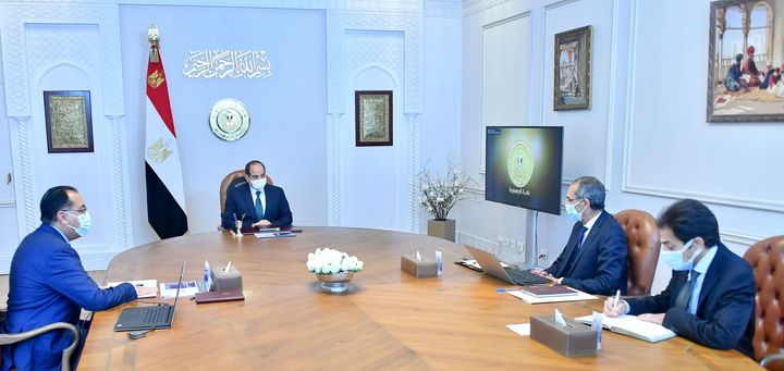 السيد الرئيس عبد الفتاح السيسي يوجه بالتوسع في التعاون مع الدول الأفريقية فى اطار مبادرة مصر الرقمية التي 11436