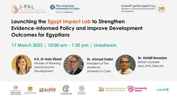 📢 NEW: The Egyptian Ministry of Planning and Economic Development and J-PAL MENA at AUC are proud to launch the EgyptImpactLab to strengthen evidence-informed policy and improve development 60336