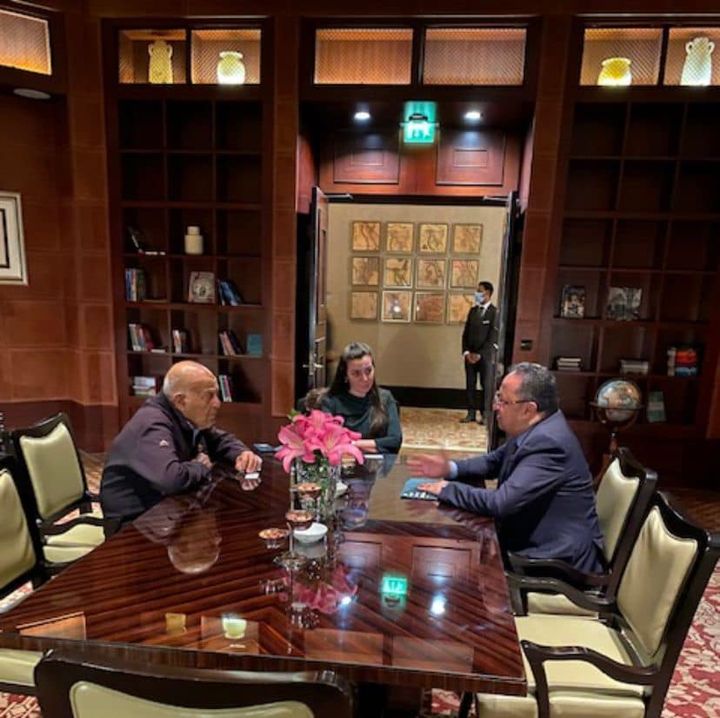 التعاون بين الوكالة المصرية للشراكة من أجل التنمية ومؤسسة الدكتور مجدي يعقوب للقلب  التقى السفير 87330