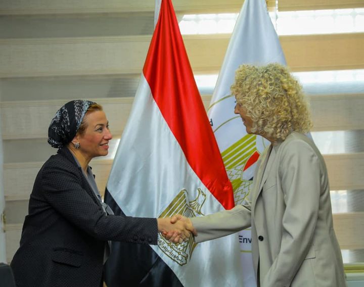 وزيرة البيئة تناقش مع مفوضة شئون السياسات البيئية بوزارة الخارجية الألمانية تحضيرات استضافة مصر لمؤتمر 30416