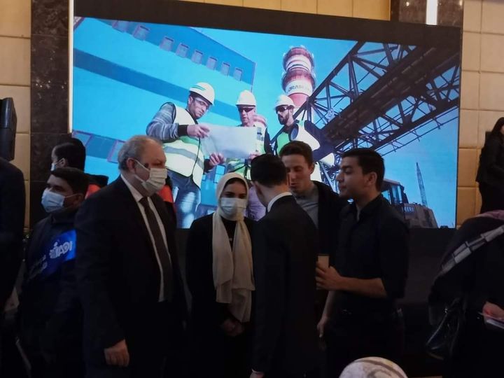 حصاد أداء جامعة بني سويف التكنولوجية من شهر يناير وحتى مارس 2022 استعرض د 50027