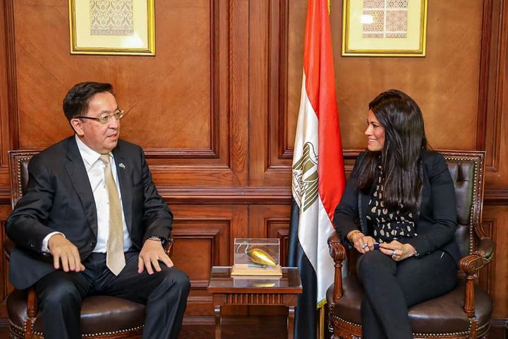 وزارة التعاون الدولي: 20 أبريل 2022 الدكتورة رانيا المشاط وزيرة التعاون الدولي تلتقي سفير 60455