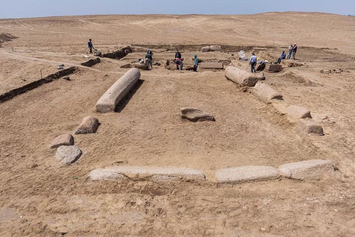 وزارة السياحة والآثار: ٢٥ أبريل ٢٠٢٢ - الكشف عن بقايا معبد زيوس كاسيوس بموقع تل الفرما 78155