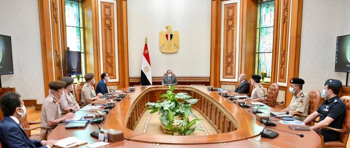 السيد الرئيس عبد الفتاح السيسي يتابع تطورات الموقف التنفيذي لعدد من المشروعات القومية للإنتاج الزراعي 20995