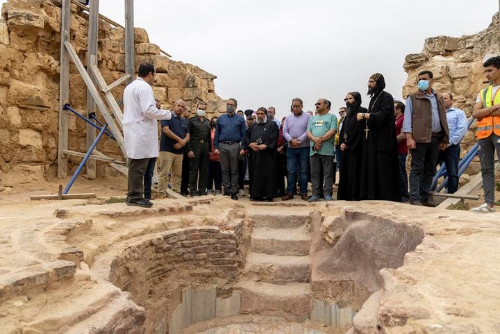 وزارة السياحة والآثار: ١٤ مايو ٢٠٢٢ - وزير السياحة والآثار يتفقد موقع أبو مينا الأثري بعد 24344