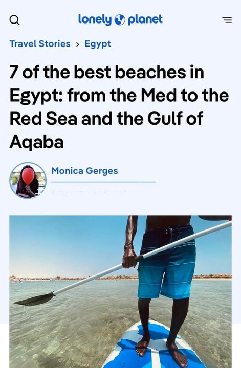 موقع Lonely Planet الأسترالي يسلط الضوء على سبعة شواطئ في مصر تحت عنوان أفضل سبعة شواطئ في مصر: من البحر الأبيض 39985