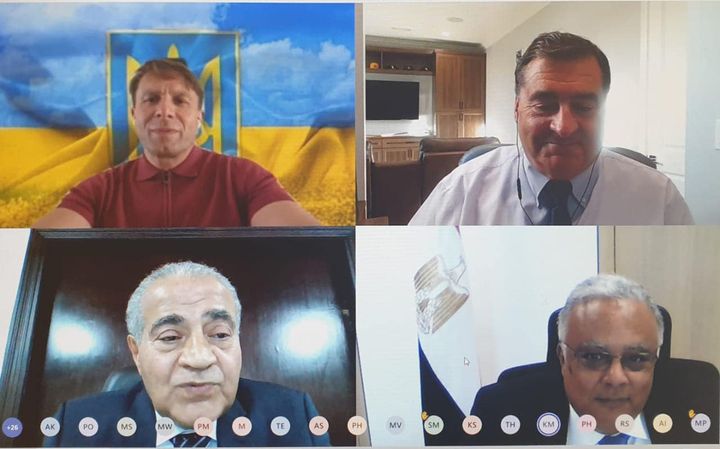 تنظيم البعثة المصرية في جنيف لحلقة نقاش افتراضية حول تجارة الحبوب والأمن الغذائي في مصر نظَّمت 62319