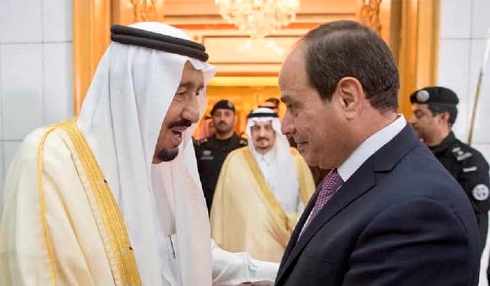 أجرى السيد الرئيس عبد الفتاح السيسي مساء اليوم اتصالاً هاتفياً مع جلالة الملك سلمان بن عبد العزيز آل سعود، 71238