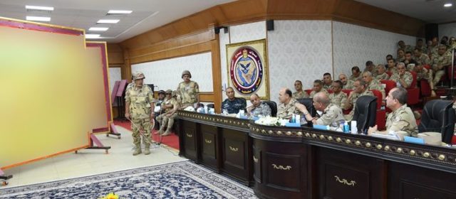 المتحدث العسكرى : الفريق أول / محـمد زكى القائد العام للقوات المسلحة وزير الدفاع والإنتاج الحربى يشهد المرحلة 76870