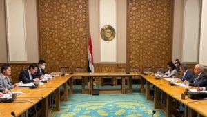 عقد جولة مباحثات سياسية مصرية-صينية على مستوى مساعدي وزير الخارجية 
عُقدت اليوم جولة مباحثات سياسية