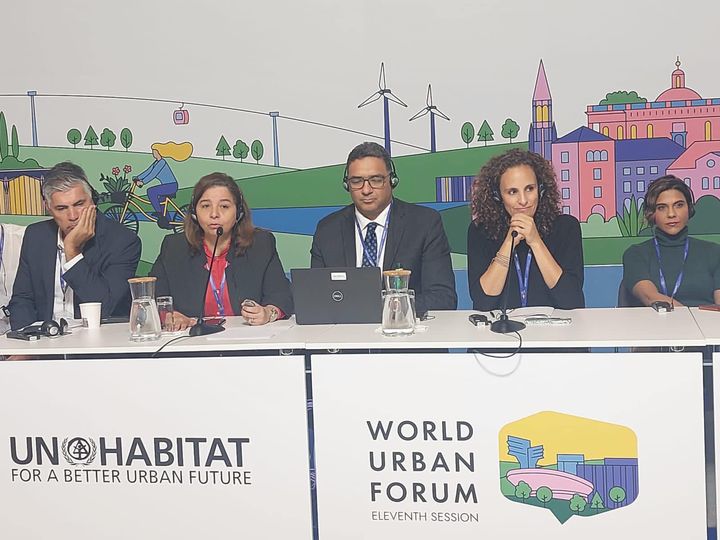 خلال كلمتها ضمن فعاليات المنتدى الحضري العالمي WUF11 ببولندا مي عبد الحميد: قمنا خلال 7 سنوات ببناء وحدات 96195