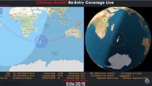 القومي للبحوث الفلكية يتابع رصد الصاروخ الصيني الخارج عن السيطرة لحين سقوطه 
تلقى د