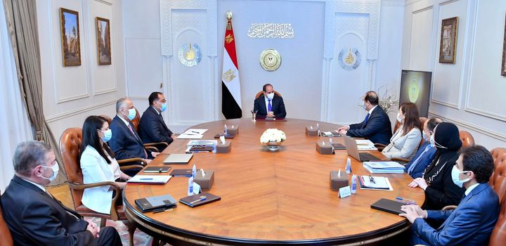السيد الرئيس عبد الفتاح السيسي يتابع مؤشرات الأداء المالي للدولة اجتمع السيد الرئيس عبد الفتاح السيسي 58020
