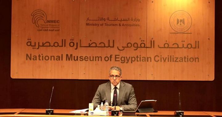 وزارة السياحة والآثار: 19 يوليو 2022 - وزير السياحة والآثار يتابع آخر مستجدات العمل بالموقع 66488