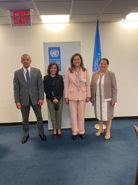 وزيرة التخطيط والتنمية الاقتصادية تلتقي ممثلي UNDP لبحث سبل التعاون على هامش تمثيلها لمصر في المنتدى السياسي 88222