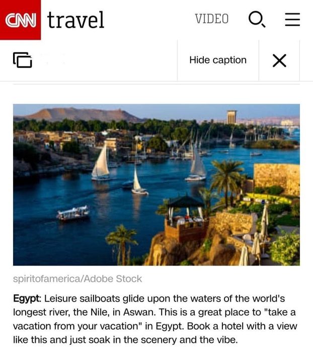 ٢٤ أغسطس ٢٠٢٢ - موقع CNN Travel: مصر ضمن أفضل المقاصد السياحية للسفر إليها في خريف العام الجاري 26566