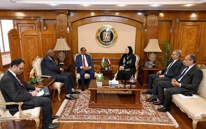 وزارة التجارة والصناعة: وزيرة التجارة والصناعة ونظيرها الجيبوتي يبحثان سبل تنمية وتطوير 28540