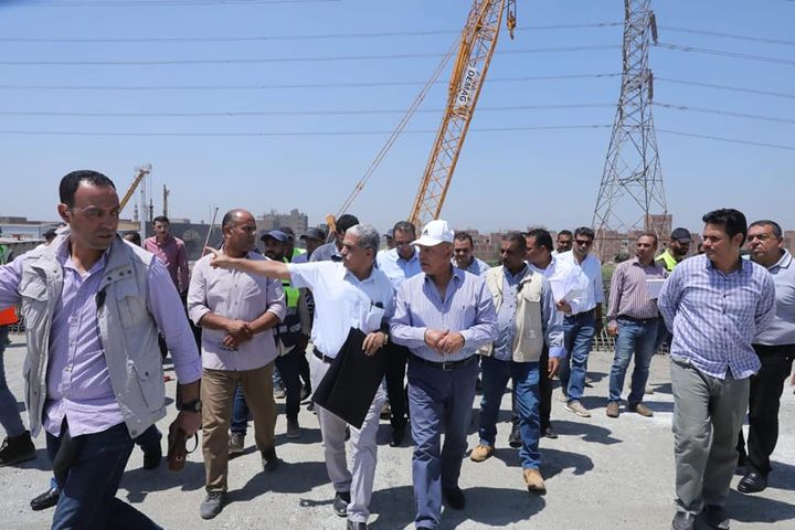 وزارة النقل: خلال تفقده مشروع تطوير وتوسعة الطريق الدائري حول القاهرة الكبرى وزير النقل : 28663