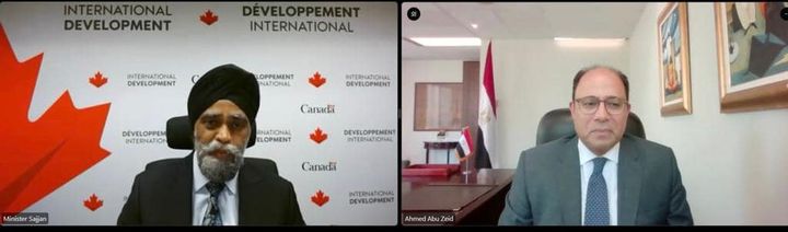 سفير مصر لدى كندا يلتقي وزير التنمية الدولية الكندي في إطار الإعداد لزيارته المرتقبة إلى مصر التقى 42967