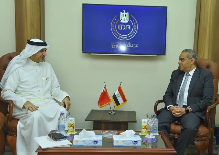 هيئة الدواء المصرية: هيئة الدواء المصرية تستقبل السفير البحريني لبحث سبل التعاون الثنائي في 47581