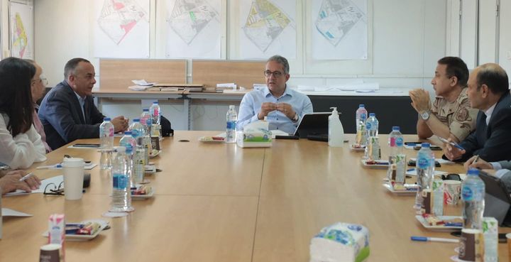 وزارة السياحة والآثار: ٣ أغسطس ٢٠٢٢ - وزير السياحة والآثار يتابع آخر مستجدات الأعمال بمنطقة 54509