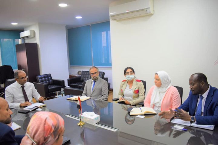 وزارة الإسكان والمرافق والمجتمعات العمرانية: نائب وزير الإسكان للبنية الأساسية يناقش مع بعثة 85013
