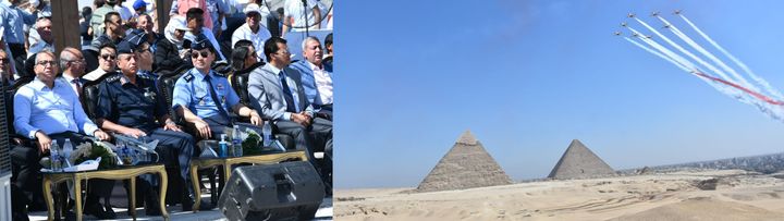 المتحدث العسكرى : إنطلاق فعاليات العرض الجوى المصرى الكورى الجنوبى (Pyramids Air Show 2022) فوق سفح الأهرامات 90027
