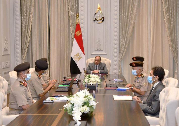 السيد الرئيس عبد الفتاح السيسي يتابع مشروعات استصلاح الأراضي بتوشكي، ويوجه بتكامل جهود اجهزة الدولة بشأن 91143