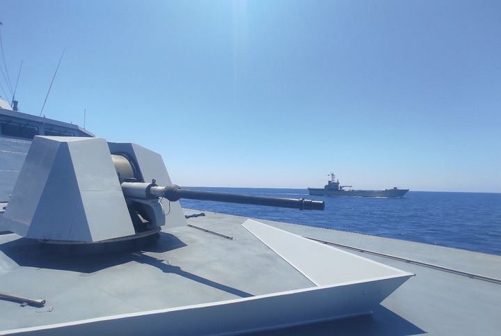 المتحدث العسكرى خير أجناد الأرض : القوات البحرية المصرية واليونانية تنفذان تدريباً بحرياً عابراً بنطاق 91706