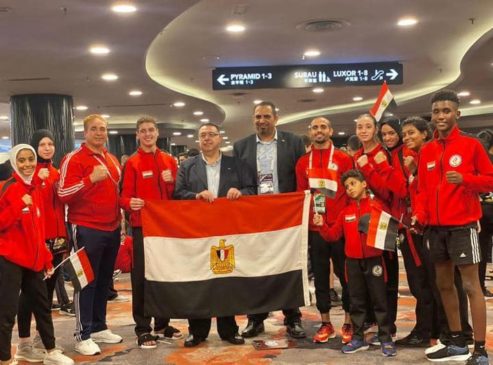 السفير المصري في كوالالمبور يلتقي المنتخب المصري المشارك في بطولة العالم للمصارعة التايلاندية مواي تاي 91835 1