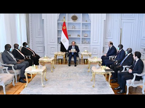 الرئيس عبد الفتاح السيسي يستقبل مستشار رئيس جمهورية جنوب السودان للشئون الأمنية hqdefau 161